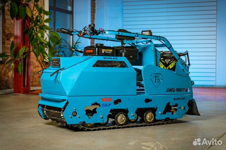 Мотобуксировщик Бурлак М Таёжник Лайт 15л.с