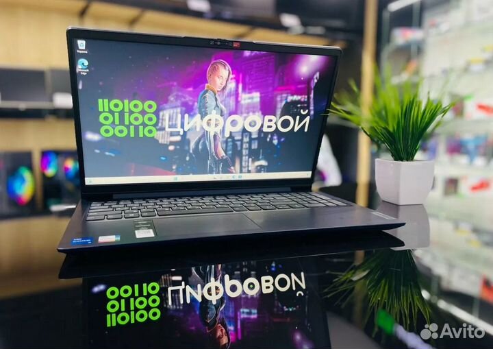 Мощный ноутбук Lenovo Core I5-1235U/DDR4-16/SSD