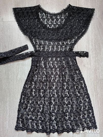 Школьный фартук черный