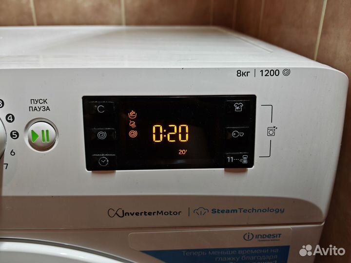 Indesit 8 кг