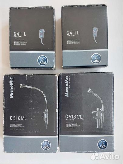 Конденсаторные микрофоны для струнных AKG