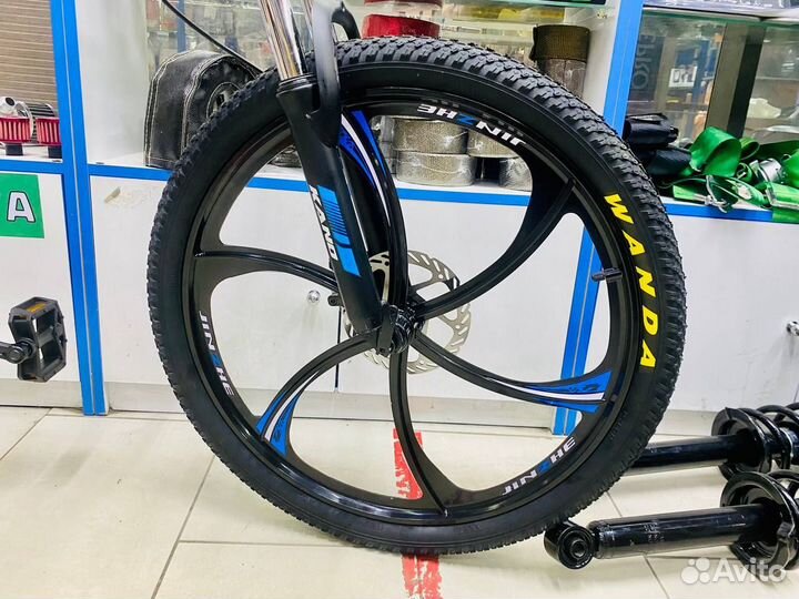 Велосипед складной 24-скоростной вес 17 кг