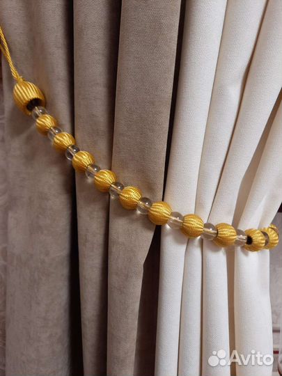 Прихваты (зажимы) для штор (цена за всё)