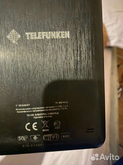 Планшет Telefunken