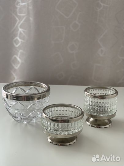 Креманки Стеклянные Вазочка Хрустальная