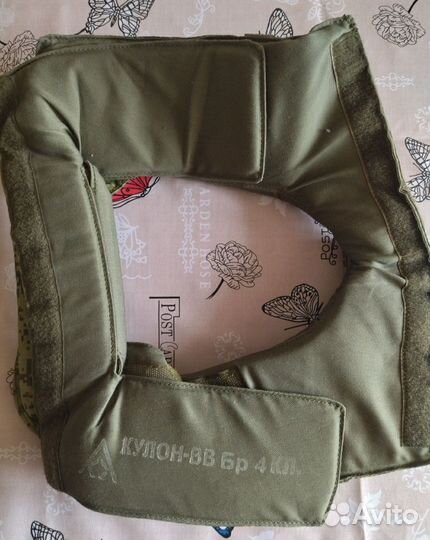 Защита шеи от бронежилета