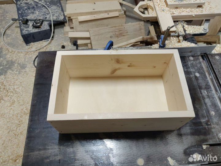 Ящик деревянный подарочный