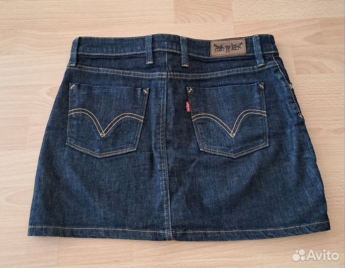 Джинсовая юбка levis