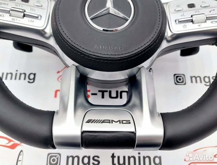 Руль 63 амг AMG подогрев Mercedes GLE 167 гле купе