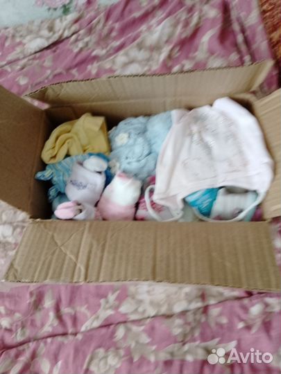 Шапочка для новорожденной девочки