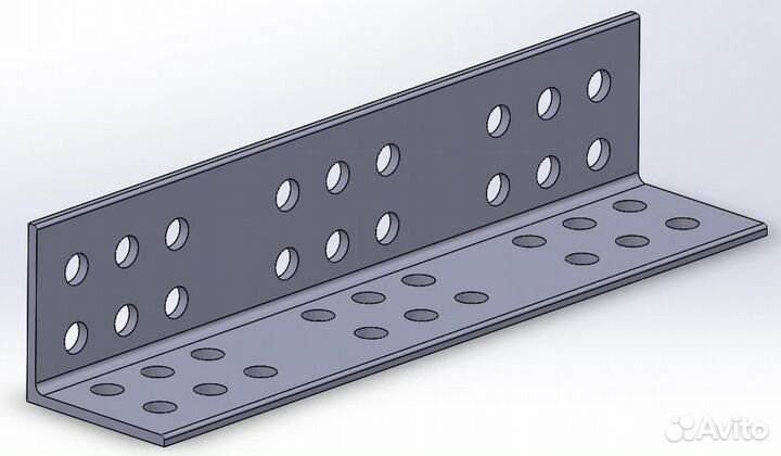 Установка для обработки уголка и полосового прокат