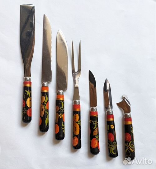 Новый набор кухонных ножей СССР