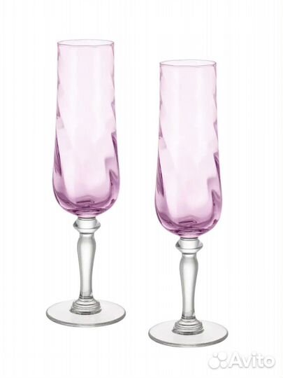 Бокалы для шампанского IKEA Новые