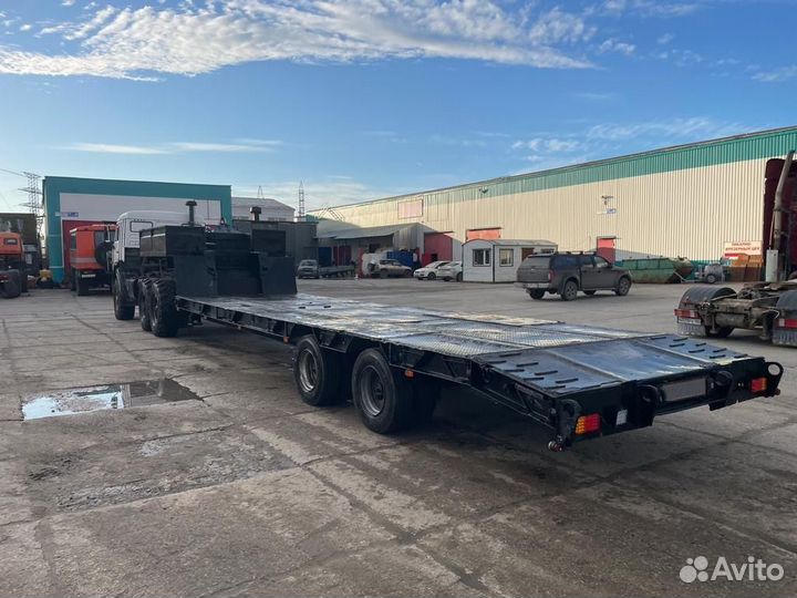 Полуприцеп бортовой ЧМЗ 94071, 2007