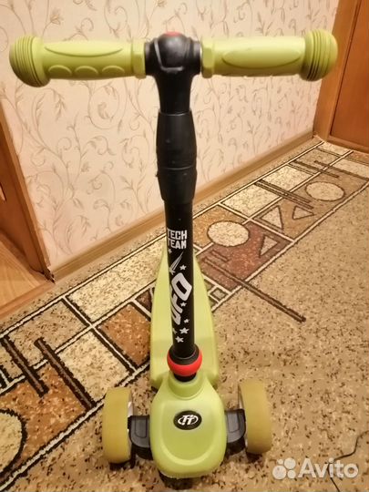 Самокат детский трехколесный Tech Team Ufo