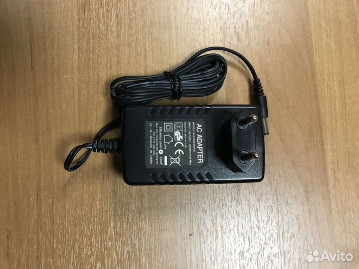 Адаптер AC, блок питания 24V 1,2 A, новый
