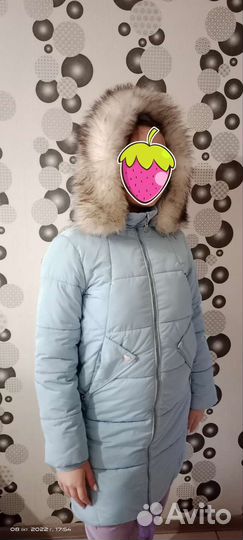 Пуховик женский подростковый