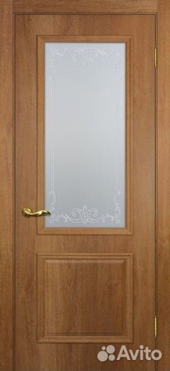 Межкомнатная дверь пвх Мариам Верона-1, остекленна