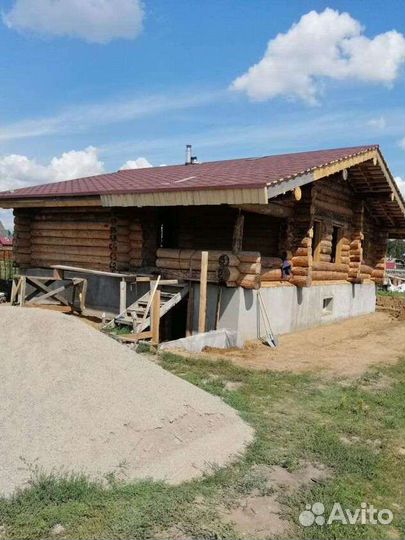 Баня из сруба. Дом