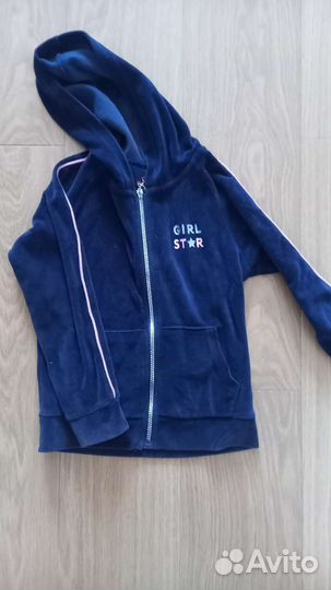 Костюм велюровый для девочки