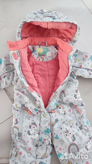 Комбинезон весна осень на девочку 74