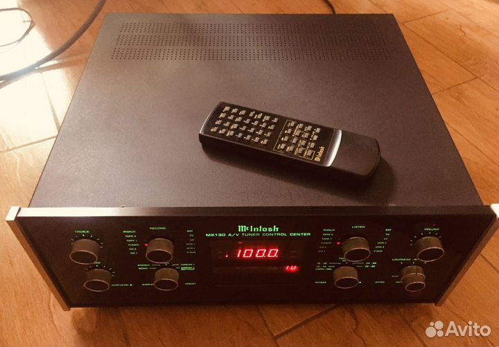 Mcintosh mх 130 предварительный усилитель