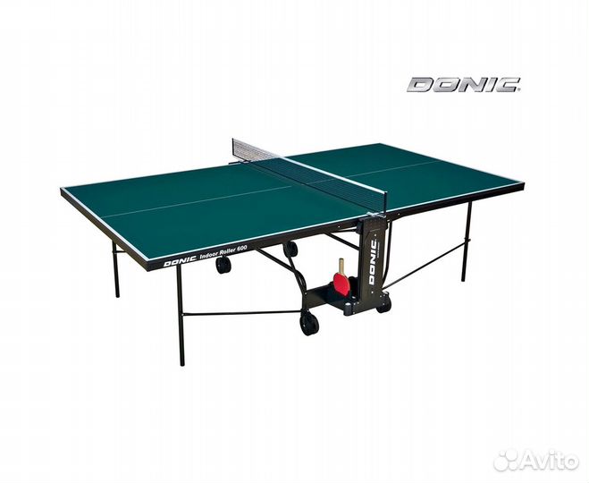 Теннисный стол donic indoor roller 600 green