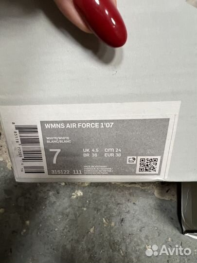 Кроссовки Nike Air Force 1 High зимние