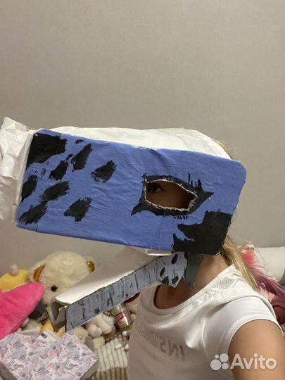 Маска дракона на голову