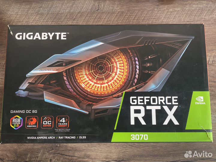 Видеокарта rtx 3070