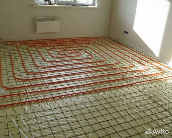 Водяной тёплый пол под ключ