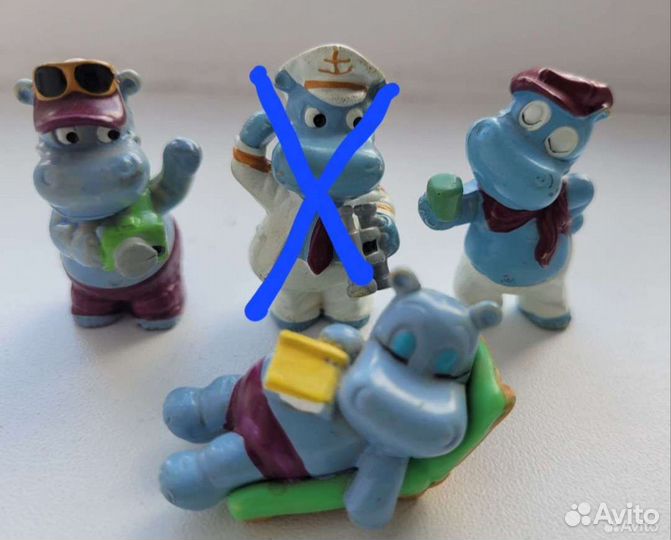 Фигурки киндер из 90-х