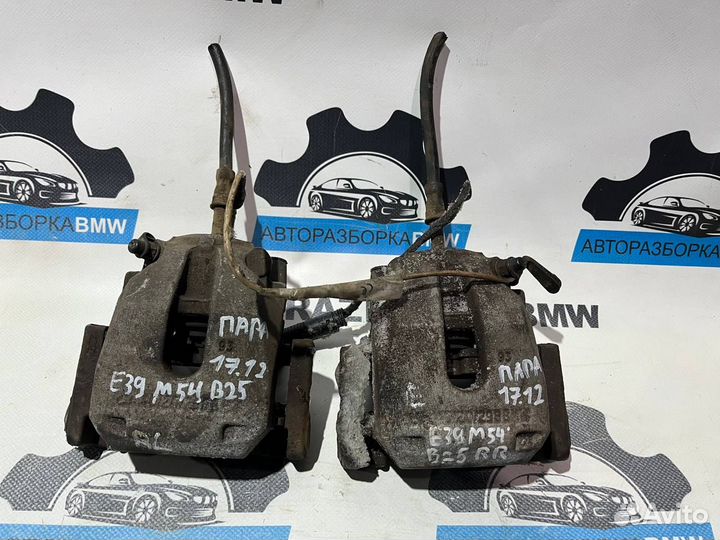 Суппорт тормозной задний левый правый BMW 5-серия