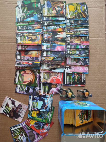 Карточки Черепашки ниндзя Lego Ninjago Beyblade