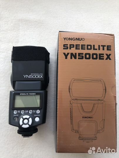 Фотовспышка yongnyo YN500EX speedlite для canon