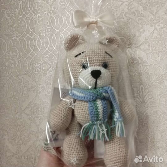 Мишутка вязаный