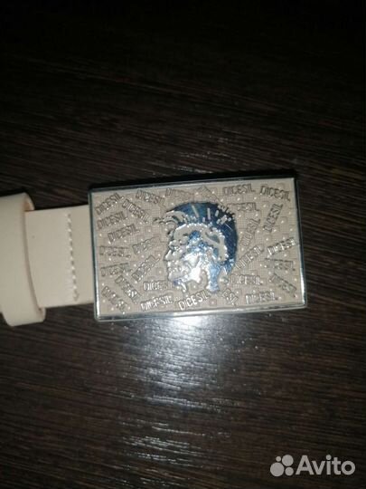 Ремень женский кожаный розовый и бежевый