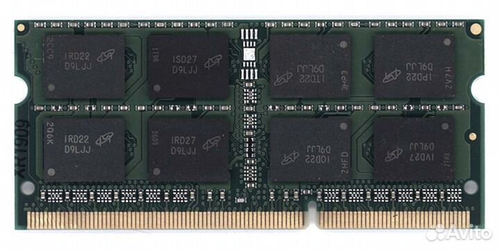 Модуль памяти Samsung sodimm DDR3 4Гб 1333 MHz
