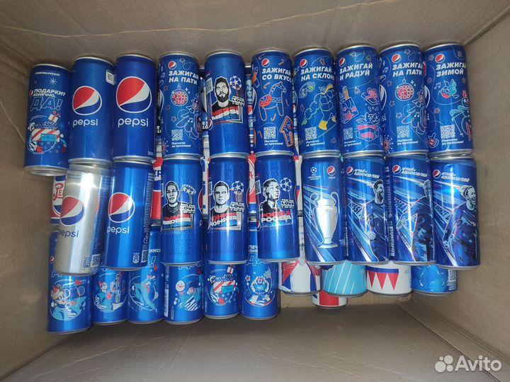 Банки pepsi пепси