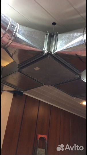 Рекуператор пластинчатый 400x200 с фильтрами