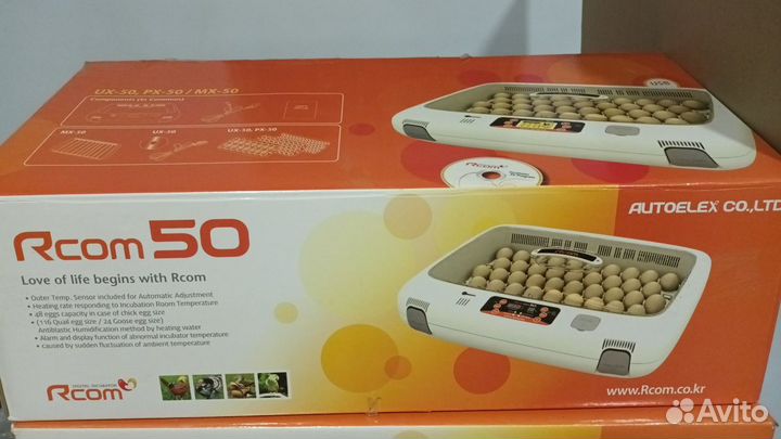 Автоматический инкубатор R-COM 50 PRO