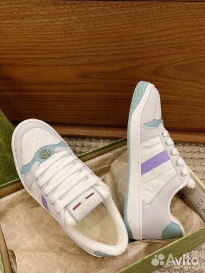 Женские кроссовки Gucci Screener GG