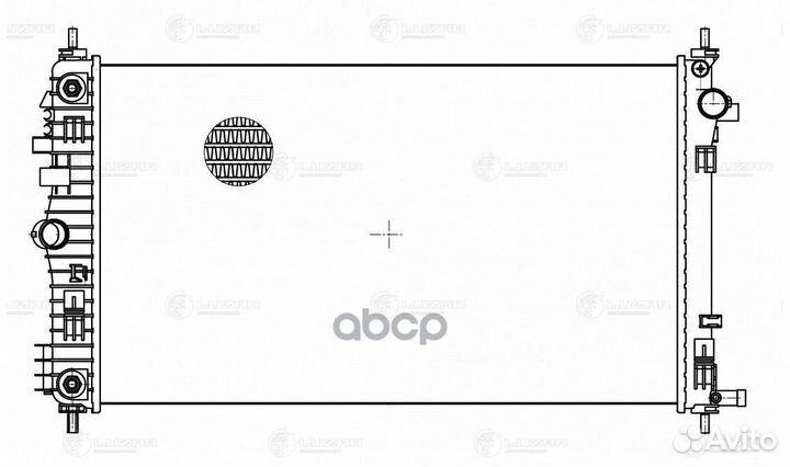 LRc21129 радиатор охлаждения Opel Insignia 08