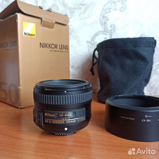 Объектив nikon 50mm f 1.8g