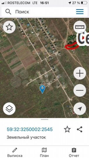 Участок 10 сот. (СНТ, ДНП)