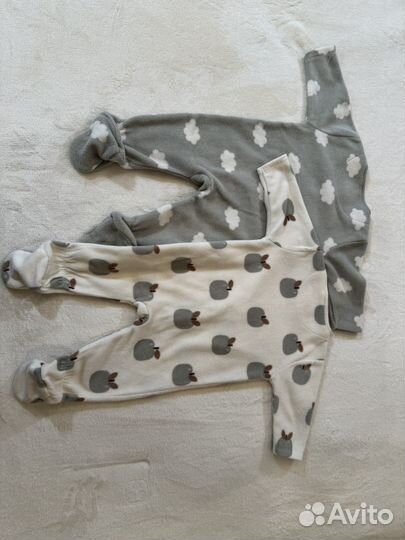 Флисовые комбинозоны next 68р