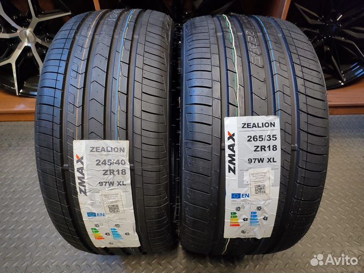 Zmax Zealion 245/40 R18 и 265/35 R18 97W