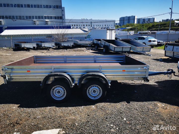 Прицеп двухосный 3.5х1.9 мзса 817736