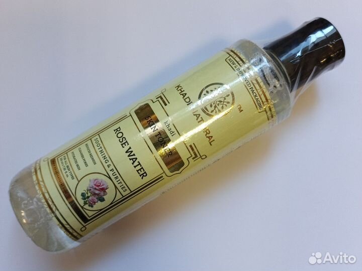 Тоник для лица Розовая вода марки Кхади