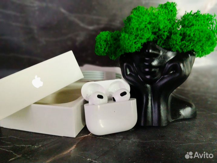 Наушники Airpods 3 Premium Гарантия + Доставка